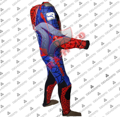 RA-15241 SPIDER MAN MOTORBIKE LEATHER SUIT